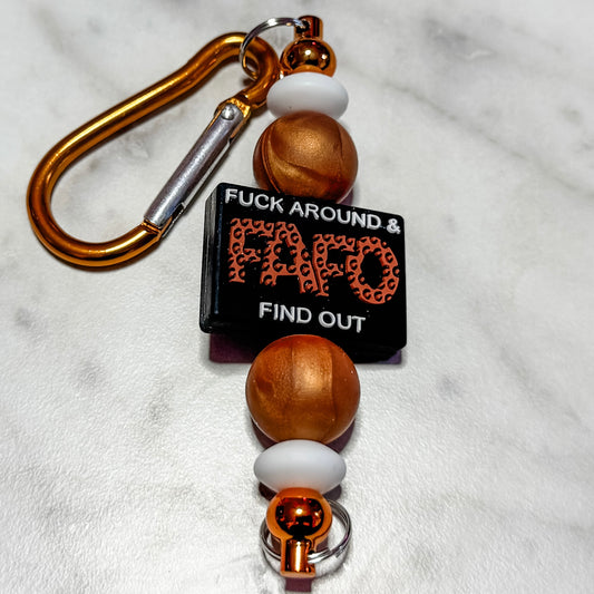 FAFO keychain