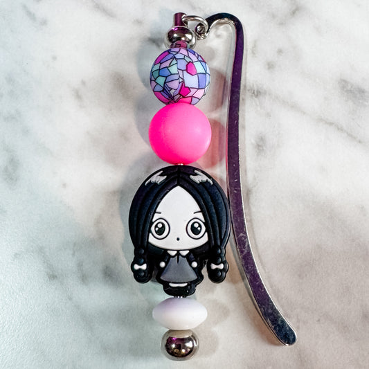 Wednesday Goth Girl bookmark