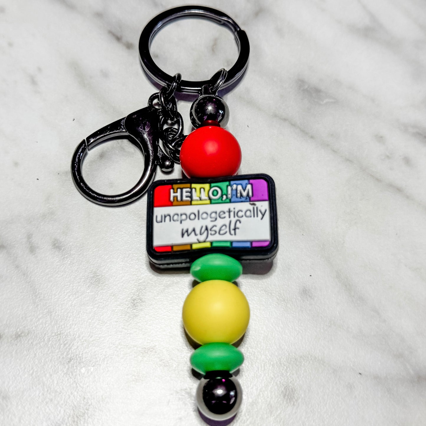 Unapologetically keychain