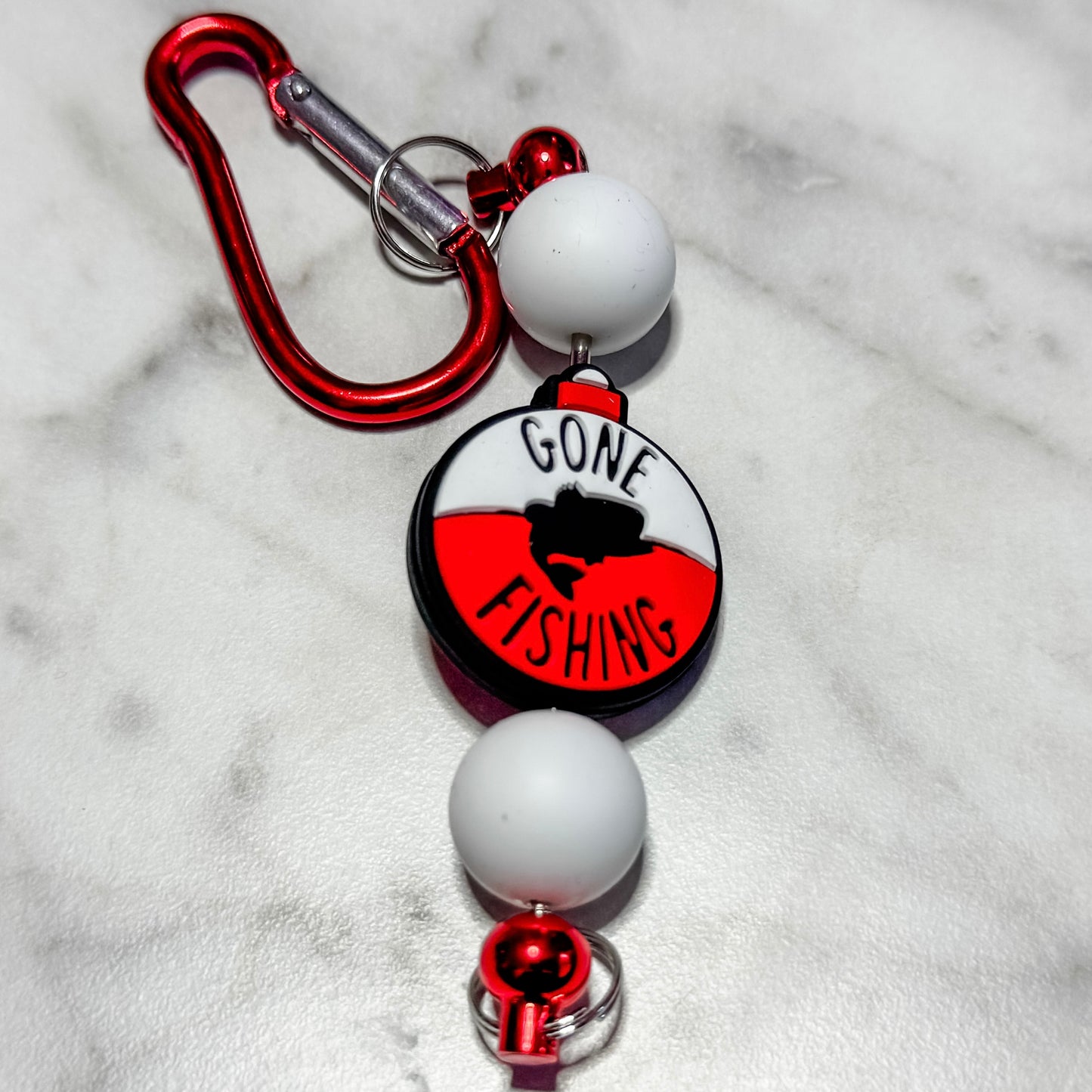 Gone Fishing keychain